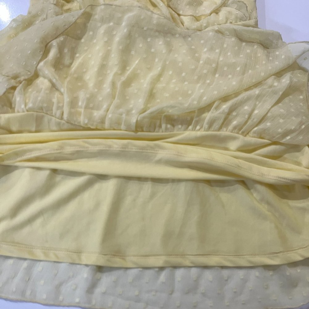 H&M Yellow Ruffle Dress - Picture 5 of 10